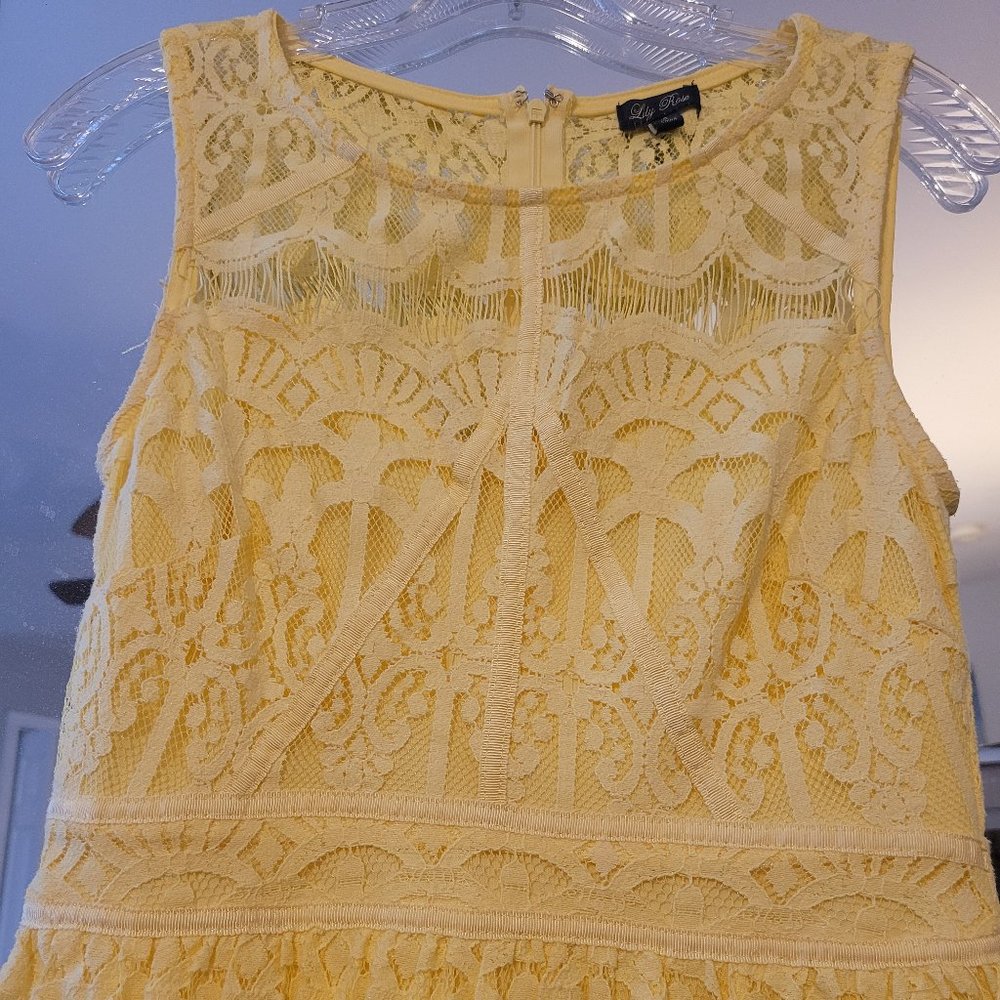 Lace cocktail dress
